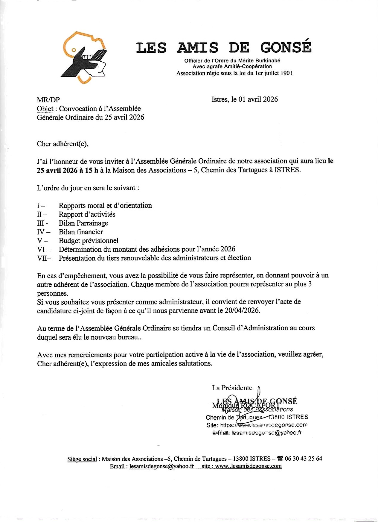 convocation A.G. 2026 Page 1